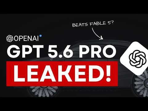 OpenAI's GPT-5.6 Pro Is Coming. Can It Beat Fable 5?