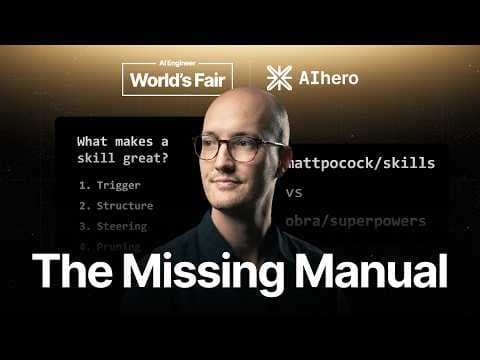Building Great Agent Skills: The Missing Manual