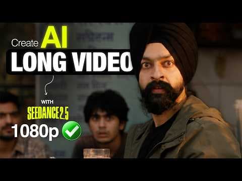Create LONG AI VIDEOS 🚀 Seedance 2.5 1080p Quality ✅  #ai #aivideo