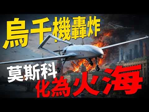 Thousand-drone bombardment: Moscow turns into a sea of fire! Ukrainian AI drones sweep across Russia