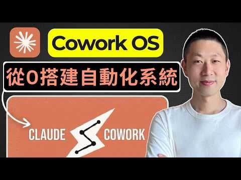 我搭了一套 Claude Cowork 自動化系統，模板免費送！