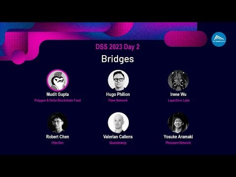 DeFi security Summit  2023 - Session 15: Bridges Panel