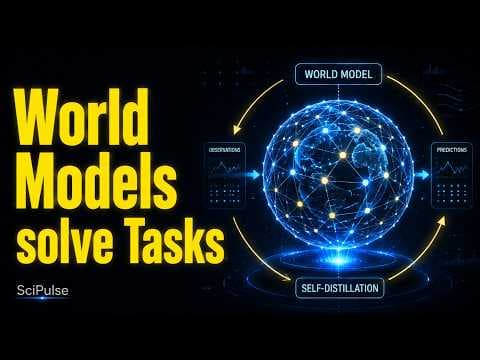 Training AI World Models to Solve General Tasks | World Model Self-Distillation Explained