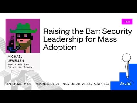 Raising the Bar: Security Leadership for Mass Adoption