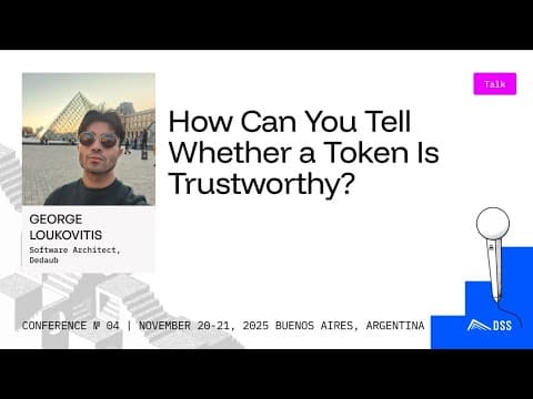 How Can You Tell Whether a Token Is Trustworthy?