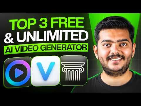 🔥 3 Best FREE AI Video Tools (Unlimited + No Watermark) | AI Video Kaise Banaye | August 2026