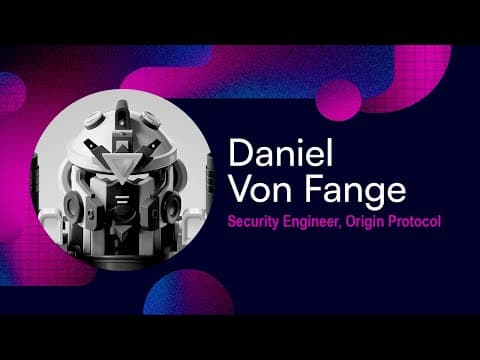 Safe Upgrades, The Most Dangerous Game - Daniel Von Fange, DeFi Security Summit 2023
