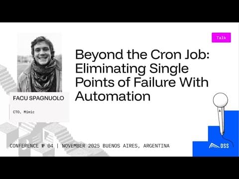 Beyond the Cron Job: Eliminating Single Points of Failure With Automation