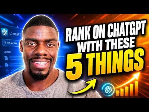 AI Seo Tutorial: How to Rank Your Website on ChatGPT | AEO/GEO: How To Rank In Generative Search
