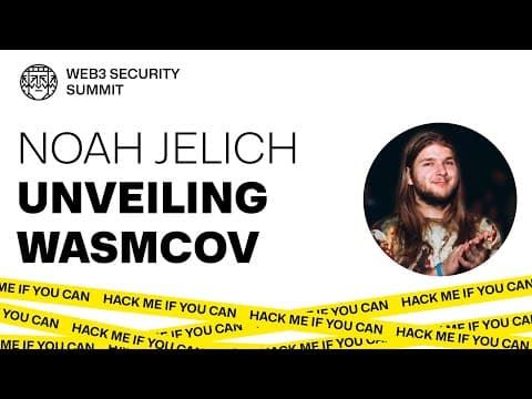 Unveiling WasmCov — Noah Jelich | Independent Security Researcher