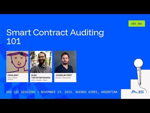 DeFi Security 101 2025 - Smart Contract Auditing 101