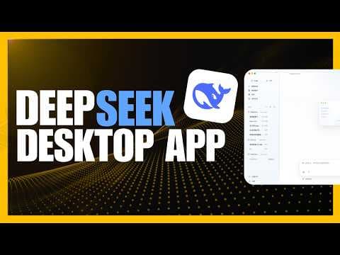 DeepSeek NEW Desktop App - The 24/7 Self-Evolving AI Agent!