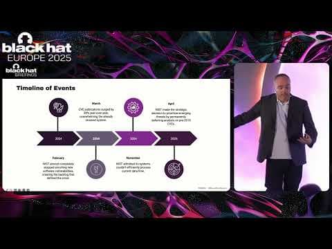 Black Hat Europe 2025 | The Post-NVD Era: A Call for Global CVE Decentralization