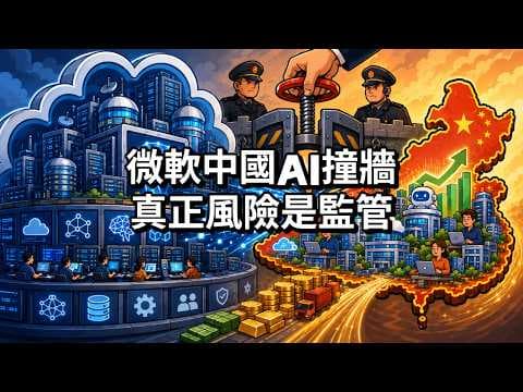 [音频] 微軟發展AI業務 卻被中國風險困住