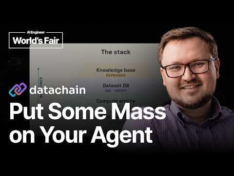 When Agents Meet Physical Data: The Other Physics of Agent Harnesses - Dmitry Petrov, DataChain