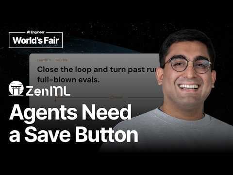 Your Agents Need a Save Button - Hamza Tahir, ZenML