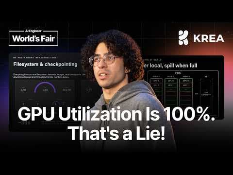 Infra behind Krea 2: How to train and serve at scale — Gabriel Jorge Menezes, Krea.ai