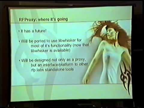 Black Hat USA 2001 - New Tools at rfp.labs