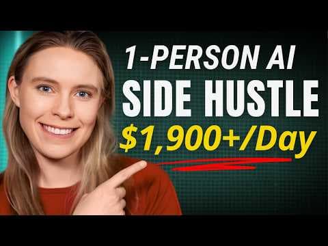 The Best AI Side Hustle Ideas NO ONE Is Talking About