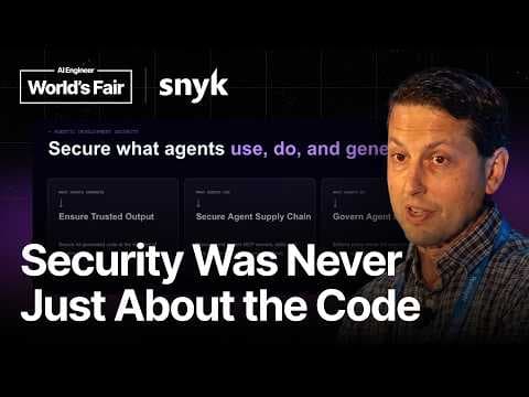Agentic Development Security — Ezra Tanzer, Snyk