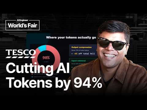 We Cut 94% of AI Coding Tokens With a Local Code Index - Rajkumar Sakthivel, Tesco