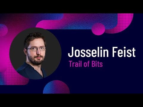 DeFi Security 101 2023 - 08  - Josselin Feist