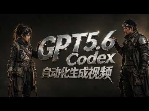 GPT-5.6 + Codex: A Complete Hands-on Guide to Automated Video Generation!