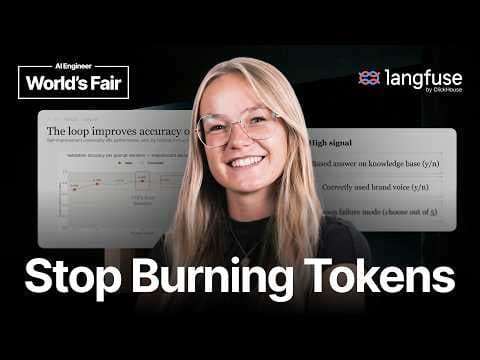 Stop Burning Tokens: Why self-improvement needs domain expertise first - Annabell Schäfer, Langfuse