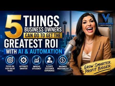 The 5 Best AI Automations for Small Businesses (Immediate ROI in 2026)