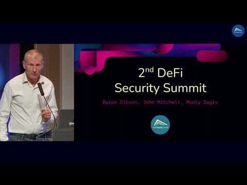 Opening DeFi Security Summit 2023  -  Mooly Sagiv