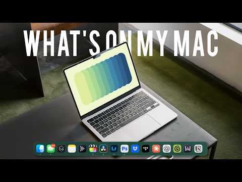 What’s on My Mac 2026 // AI, Productivity, Creative Tools & Workflow!