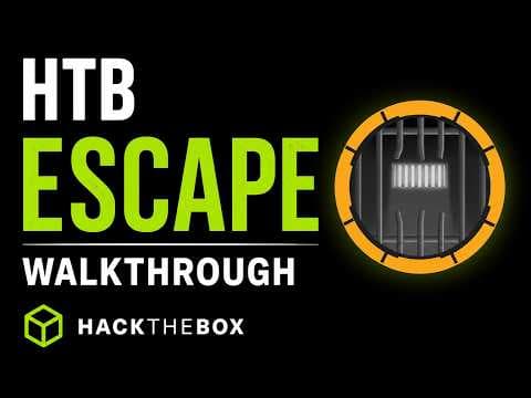 Hack The Box Escape | Full Walkthrough