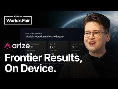 Frontier results, on device - RL Nabors, Arize