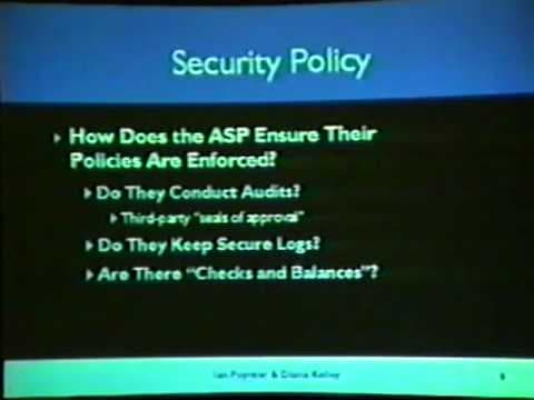 Black Hat USA 2000 - The truth about ASPs