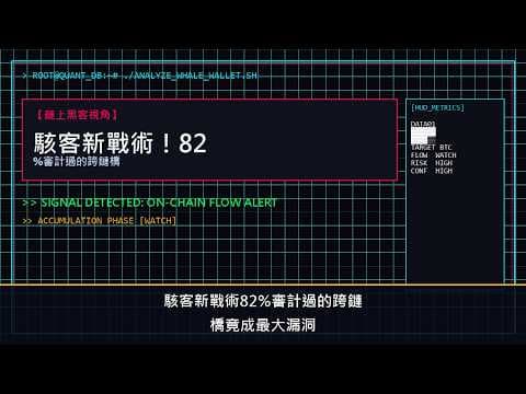 駭客新戰術！82%審計過的跨鏈橋竟成最大漏洞？