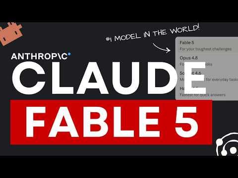 Claude Fable 5 is Anthropic's Most POWERFUL Model EVER and It's NOW PUBLIC!