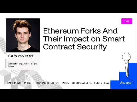 Ethereum Forks And Their Impact On Smart Contract Security