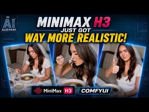 MiniMax H3 Just Got WAY More Realistic! Full ComfyUI Tutorial