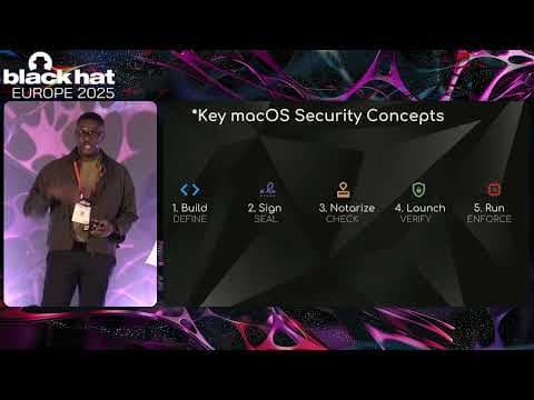 Black Hat Europe 2025 | Silence On macOS: What 70K Binaries Reveal About The macOS Malware Ecosystem