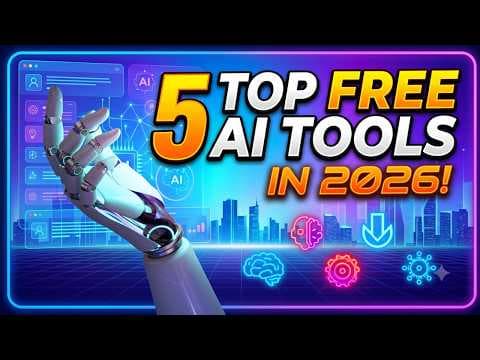 5 FREE AI Tools You’ll Regret Not Using in 2026!