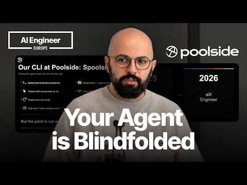 Your agent is blindfolded — Johan Lajili, Poolside AI