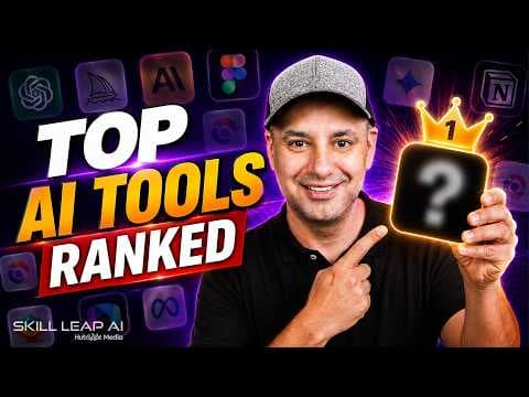 26 AI Tools You Need to Know in 2026 (Ranked Worst to Best)