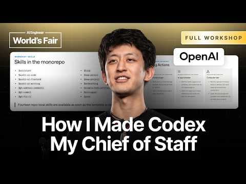 Full Workshop: Setting Yourself Up for Success —Jason Liu, OpenAI Codex