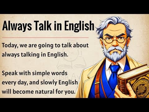 Always Talk in English | Speak English Every Day and Become Fluent ✅️