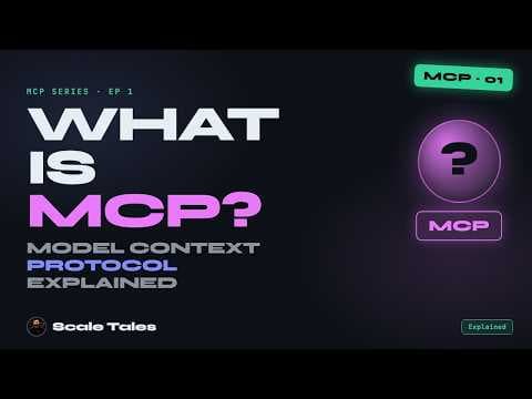 Model Context Protocol for Beginners — Host, Client, Server in 5 Minutes