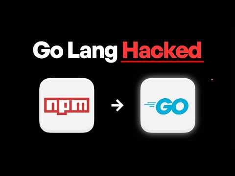 The NPM Worm Just Jumped Ship And Infected Go