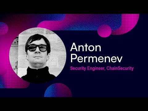 DeFi Security summit 2023  - Session 1: DeFi Protocols 1 - Anton Permenev