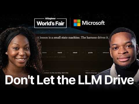 Don't Let the LLM Drive - Ornella Bahidika & Joel Allou, Microsoft