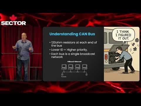SecTor 2025 | CAN Bus for Car Nerds and Security People Who Should Know Better