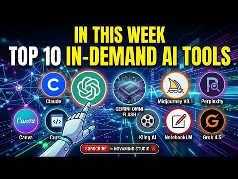 The 10 Best AI Tools You Need This Week (2026 Edition)